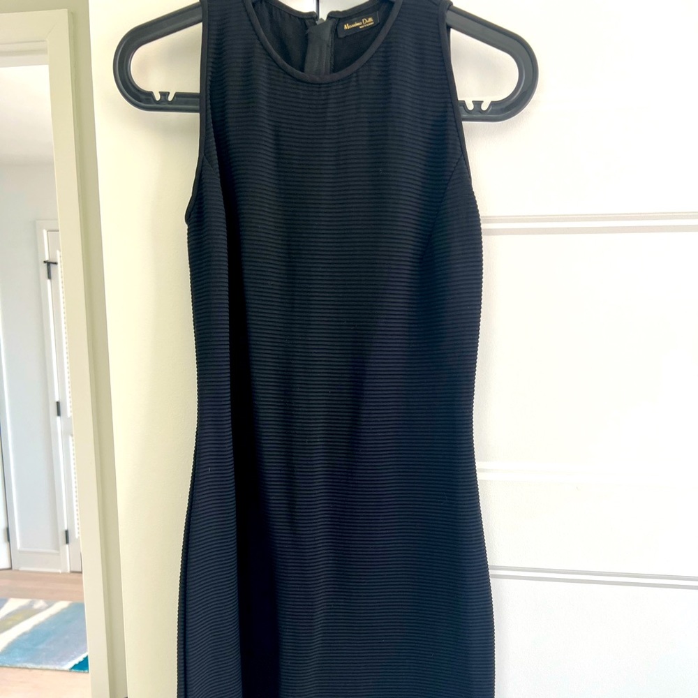 Massimo Dutti Black Dress